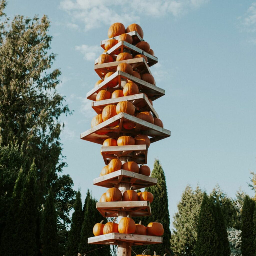 pumpkin tower