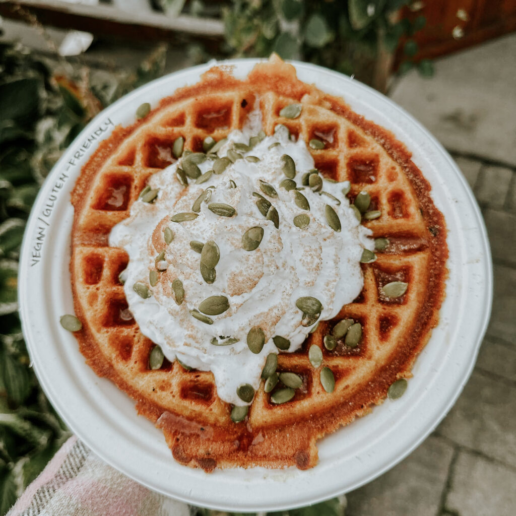 pumpkin waffle