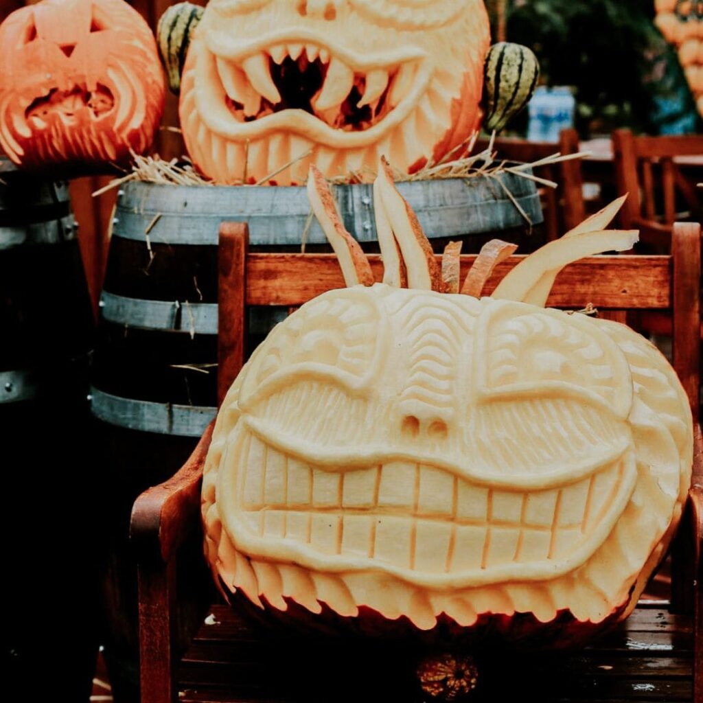 carved pumpkin