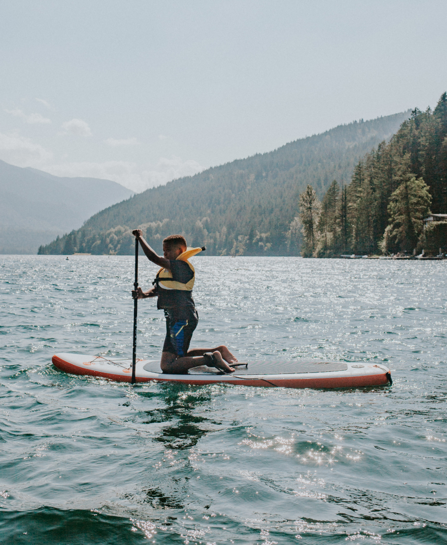 Child Paddleboarding