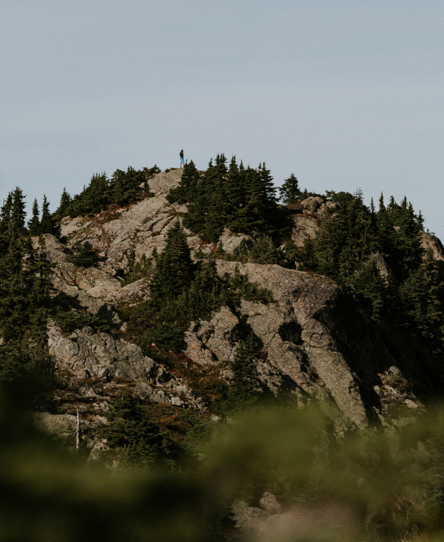 Fraser Valley A Mountain And Trails From A Distance 2