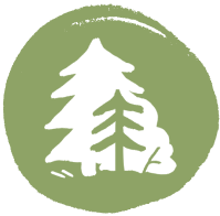 Hiking Icon Green