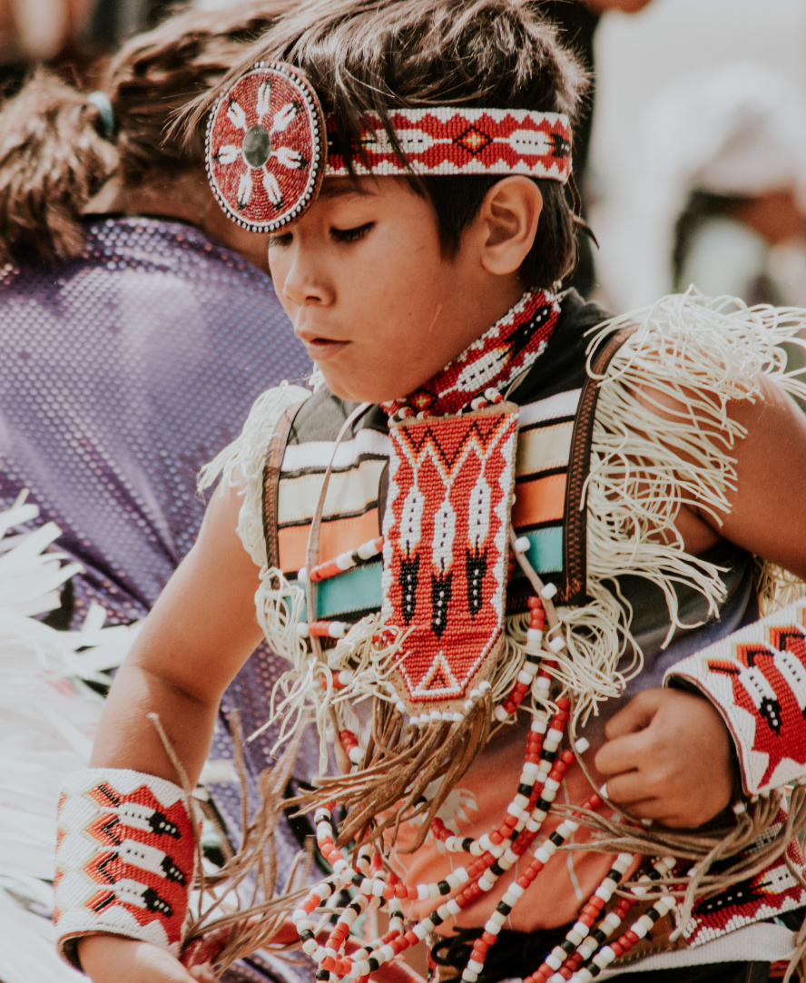 Langley Boy Dances In Indigenous Ceremony