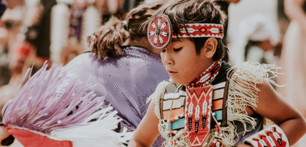 Langley Boy Dances In Indigenous Ceremony